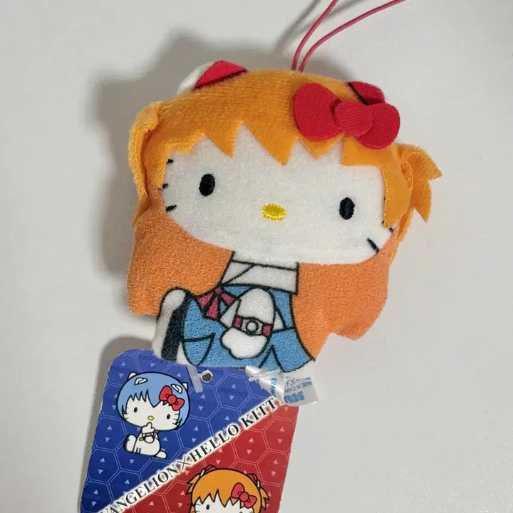 [BUNJANG] Evangelion Asuka Kitty Plush / 에반게리온 아스카 키티 누이