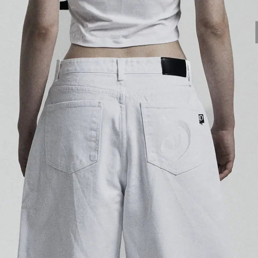 [BUNJANG] ODDODOR Noir White Pants / 오도어 노이어 화이트 팬츠