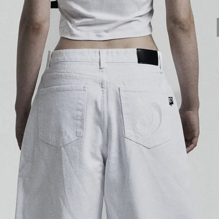 [BUNJANG] ODDODOR Noir White Pants / 오도어 노이어 화이트 팬츠