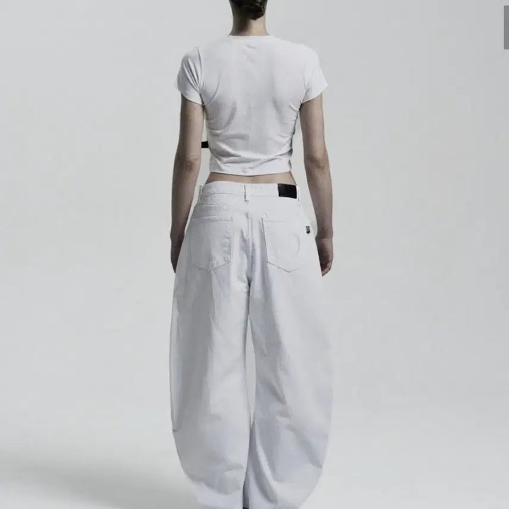 [BUNJANG] ODDODOR Noir White Pants / 오도어 노이어 화이트 팬츠