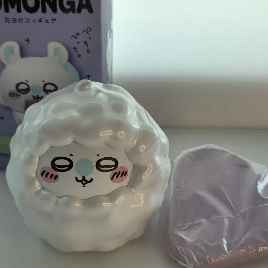 [BUNJANG] Chiikawa Momonga "Momonga Darake" Figure (Bubble Momonga) / 치이카와 모몽가 다라케 모몽가 투성이 피규어 거품몽가 단순개봉