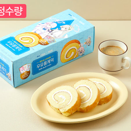 [BUNJANG] Blue Archive PRANA Collector Book Mika &amp; Nagisa Milk Roll Cake Photocard / 블루아카이브 프라나 콜렉터 북 / 미카&amp;나기사 우유롤케익 포토카드