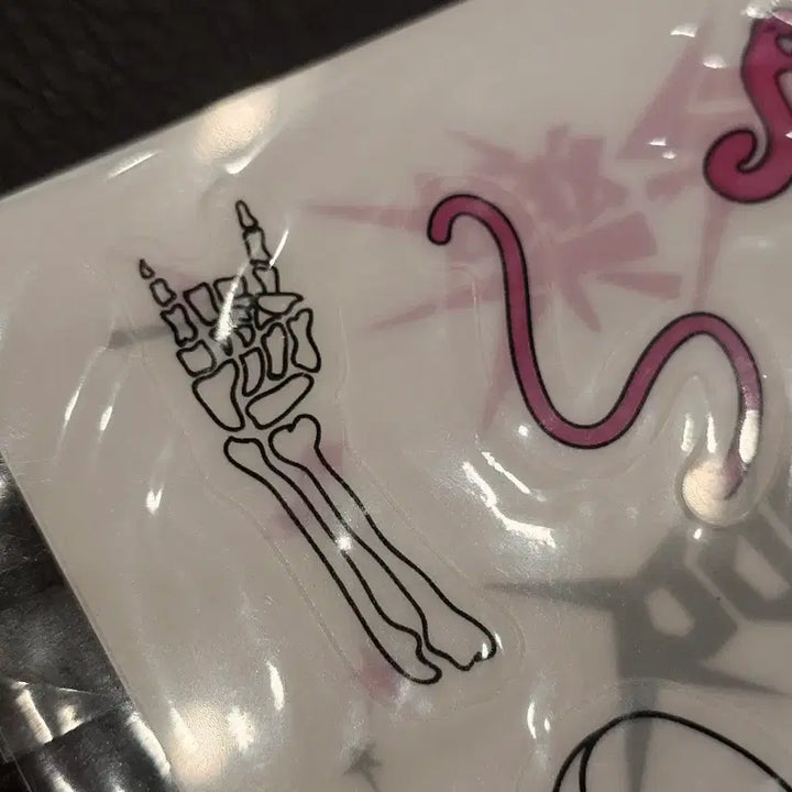 [BUNJANG] Stray Kids Rockstar Tattoo Sticker Official Goods / 스트레이키즈 스키즈 락스타 락 타투 스티커 팝업 공식 굿즈 미개봉 새상품