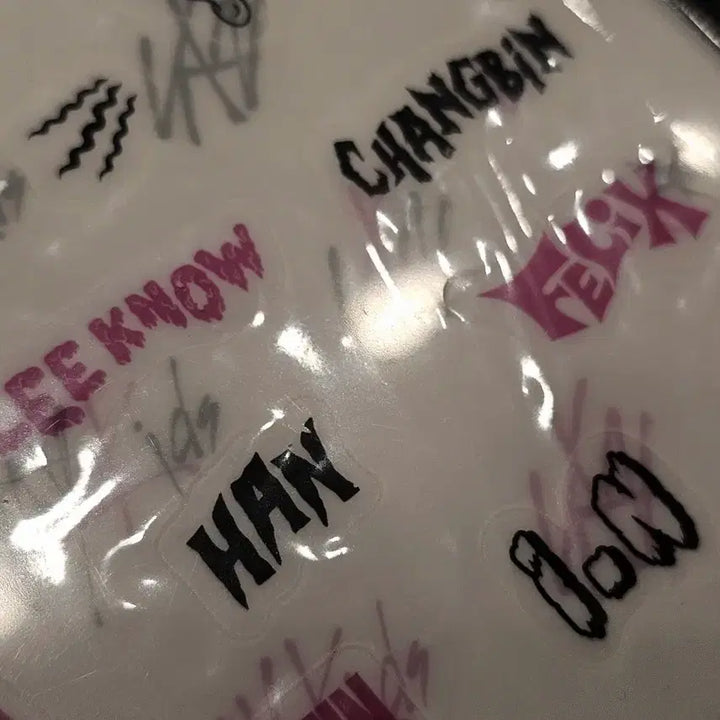 [BUNJANG] Stray Kids Rockstar Tattoo Sticker Official Goods / 스트레이키즈 스키즈 락스타 락 타투 스티커 팝업 공식 굿즈 미개봉 새상품