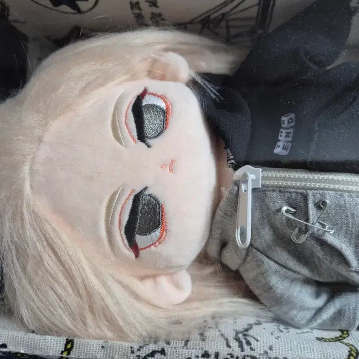 [BUNJANG] Tokyo Revengers Manjiro Sano Mikey "Tsunjiro" Custom Plush Doll / 비공식 도리벤 도쿄리벤저스 사노 만지로 마이키 뚱지로 속성솜