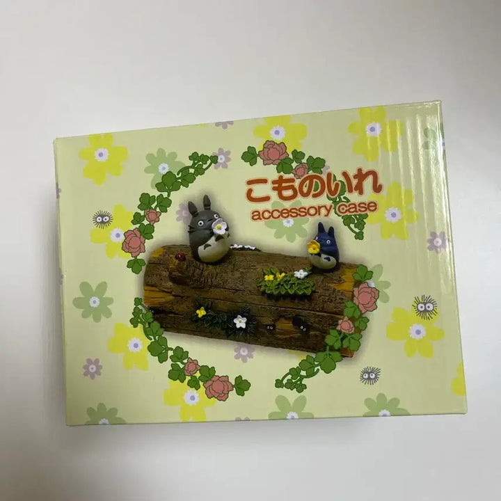 [BUNJANG] Studio Ghibli My Neighbor Totoro Kinoire Accessory Case / 토토로 키노이레 액세서리 케이스 소품함 정품/현물
