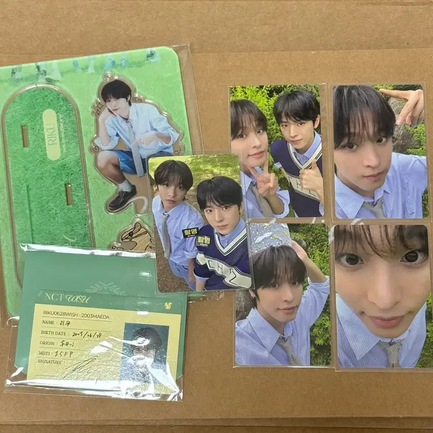 [BUNJANG] DICON NCT Riku Type A KakaoTalk Full Set Photocard POB / 디아이콘 리쿠 A타입 카카오톡 풀박