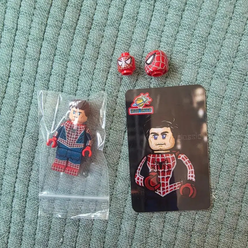 [BUNJANG] Spider-Man LEGO Minifigure Set / 스파이더맨 레고 미니피규어 2개 판매합니다.