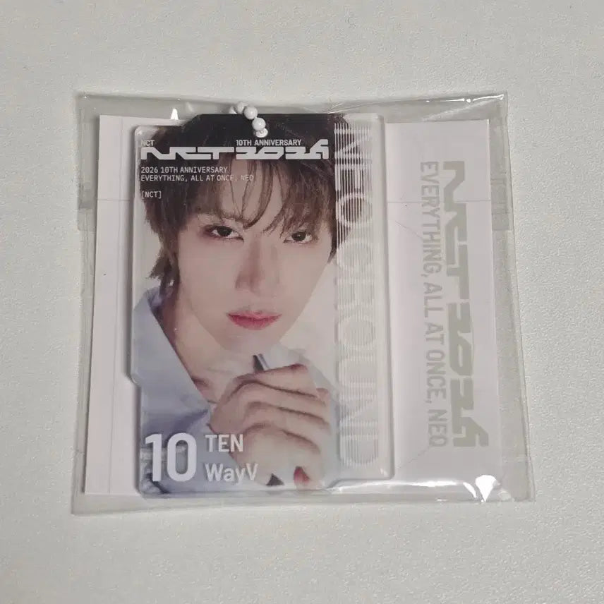 [BUNJANG] NCT WayV Ten 10th Anniversary Pop-up Acrylic Keyring / NCT WayV 텐 10주년팝업 아크릴 키링