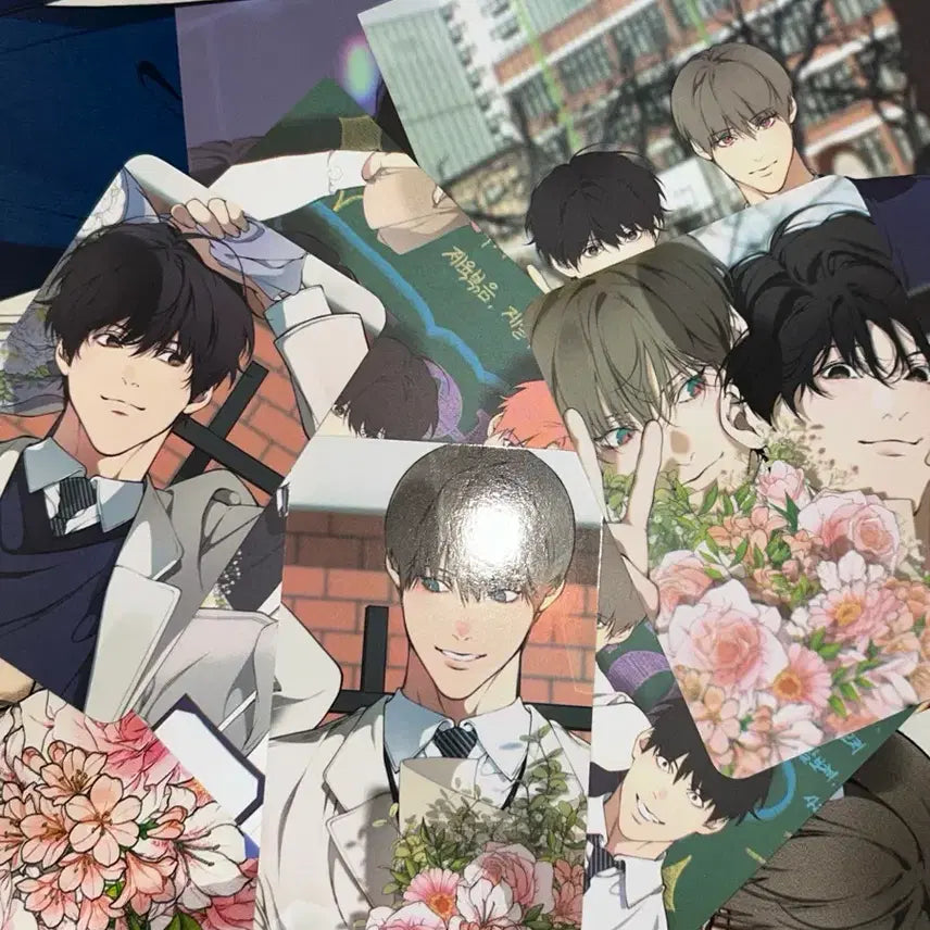 [BUNJANG] Cloud Mopun We Are Here Graduation Certificate Photocard Postcard Set Hyunwoon Sky / 클라우드 모펀 우리가있는곳 졸업장 포카 엽서 세트 비엘 bl
