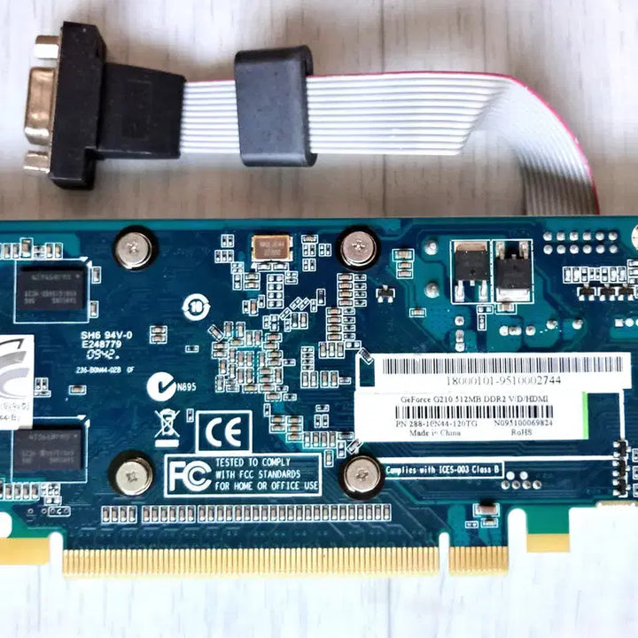[BUNJANG] Samsung NVIDIA GeForce GT210 512MB LP Graphics Card / LP형 GT210 512MB NVIDIA GeForce삼성 그래픽카드