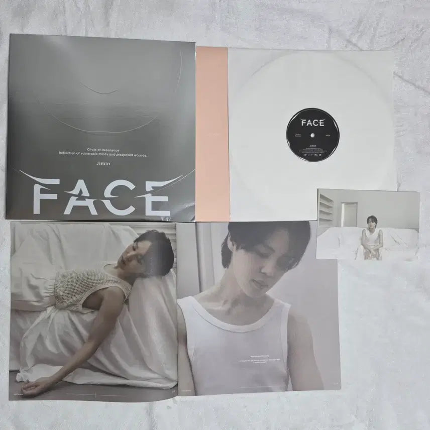 [BUNJANG] BTS Jimin FACE Album LP Vinyl / BTS 지민 FACE 앨범 LP 바이닐 Vinyl