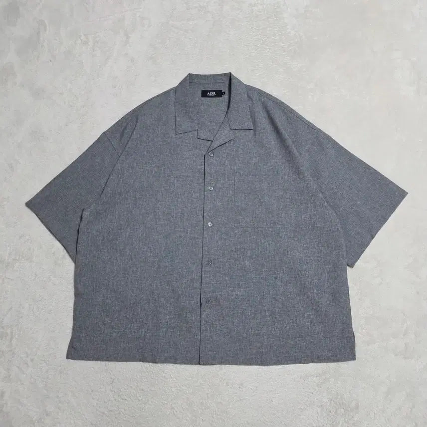 [BUNJANG] AZUL BY MOUSSY Oversized Short Sleeve Shirt / (F)AZUL BY MOUSSY 아줄바이마우지 오버핏 반팔 셔츠