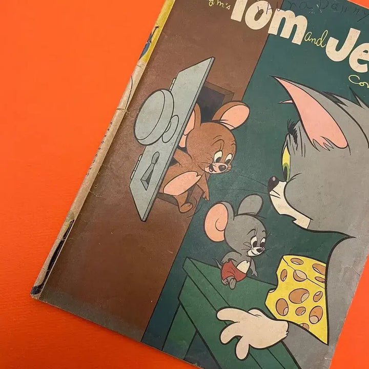 [BUNJANG] 1950s Tom and Jerry Vintage Book - Rare Dell Publishing First Edition / 1960s/오리지널 톰괴제리 빈티지북(rare)