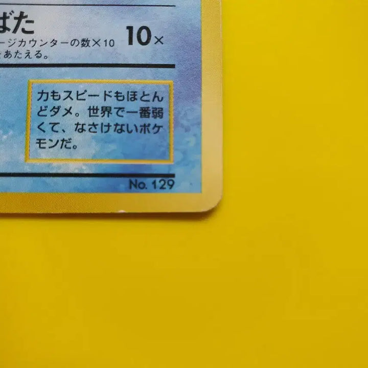 [BUNJANG] Pokemon Card 1996 Magikarp 1st Edition Japanese / 포켓몬카드 1996 잉어킹 1차한정초판 일판 일본판 1st 1ed