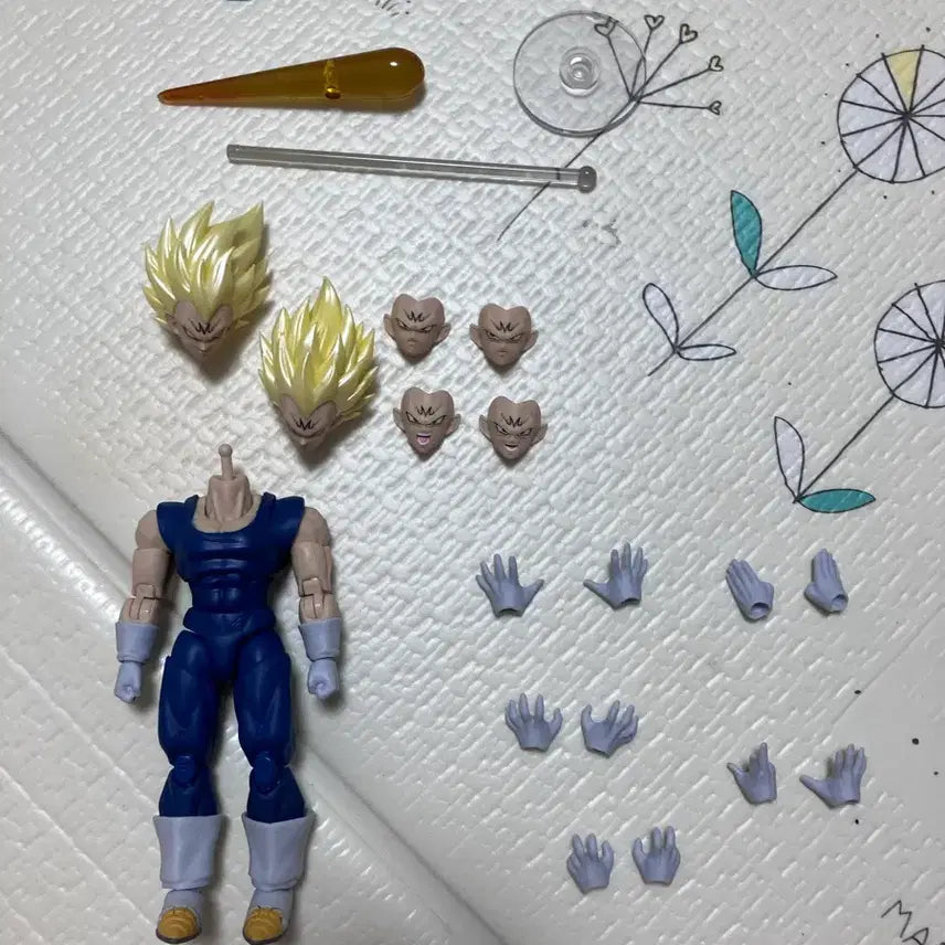 [BUNJANG] Black Hole Mine Vegeta P Model Kit / 블랙홀 마인베지터