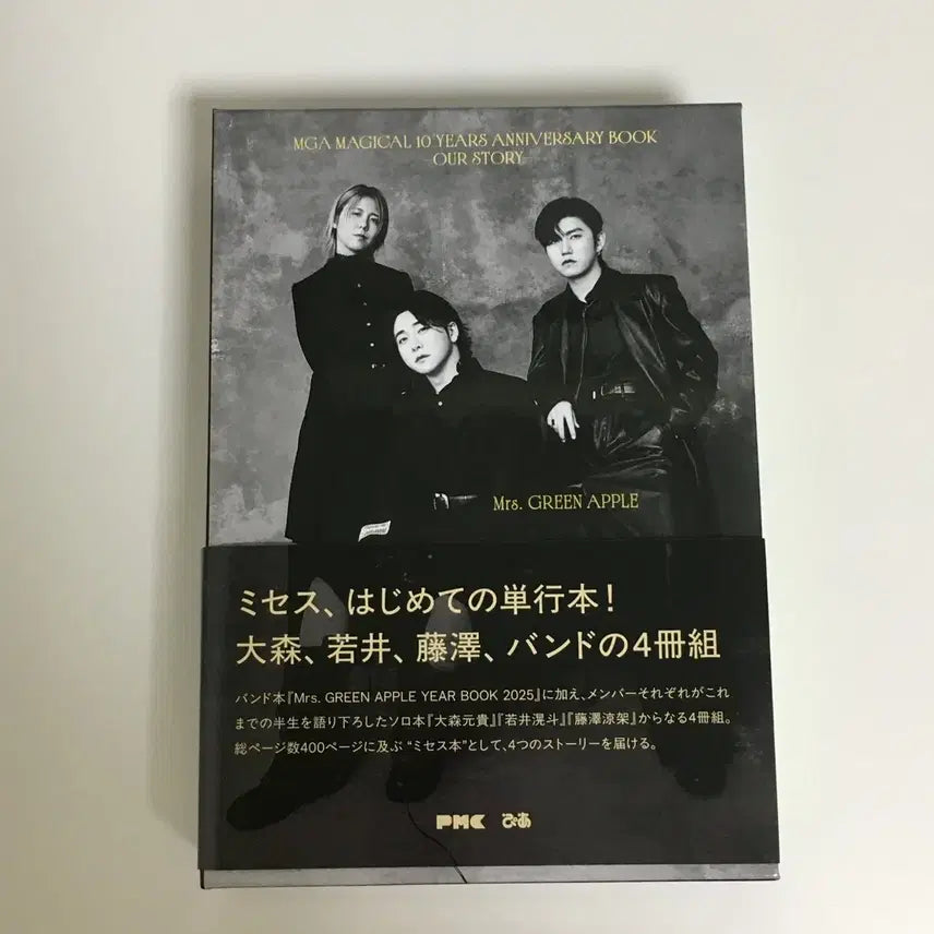 [BUNJANG] Mrs. GREEN APPLE 10th Anniversary Book / 미세스그린애플 10주년 기념 북