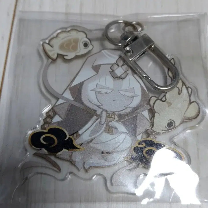 [BUNJANG] Cookie Run Mystic Flower Cookie Keychain / 쿠키런 비공굿 미스틱 플라워맛 쿠키 키링