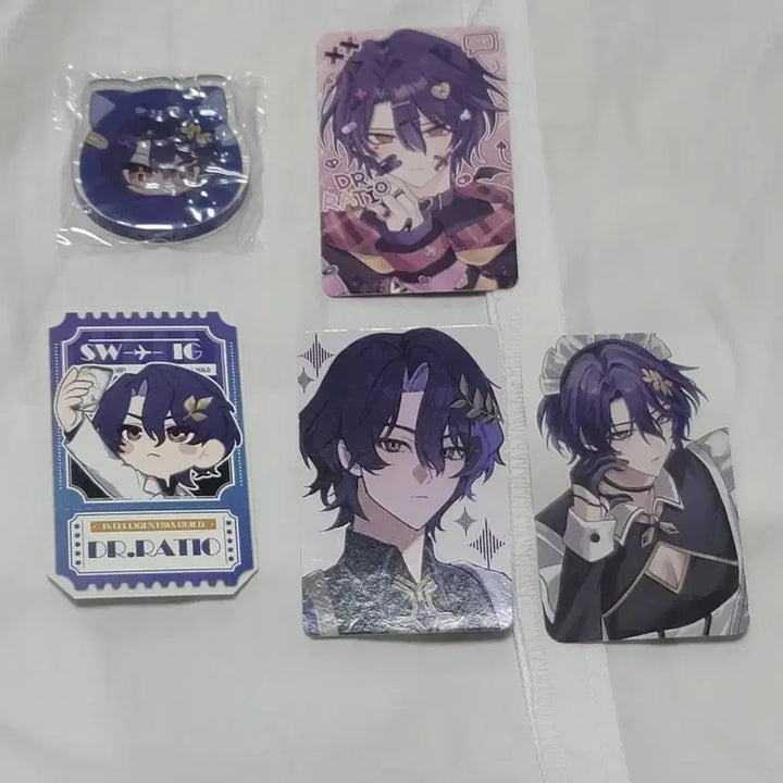 [BUNJANG] Ratione (Honkai: Star Rail) Unofficial Photocard &amp; Corotto Bundle Set / 붕괴 스타레일 비공굿 레이시오 포카 코롯토 일괄
