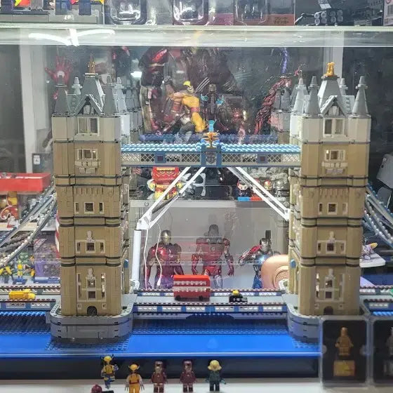 [BUNJANG] LEGO 10214 Tower Bridge Display Case Bundle / 레고 타워 브릿지 10214