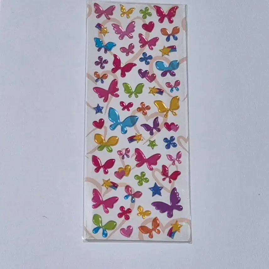 [BUNJANG] Classic Butterfly Transparent Sticker / 고전 나비 투명 스티커