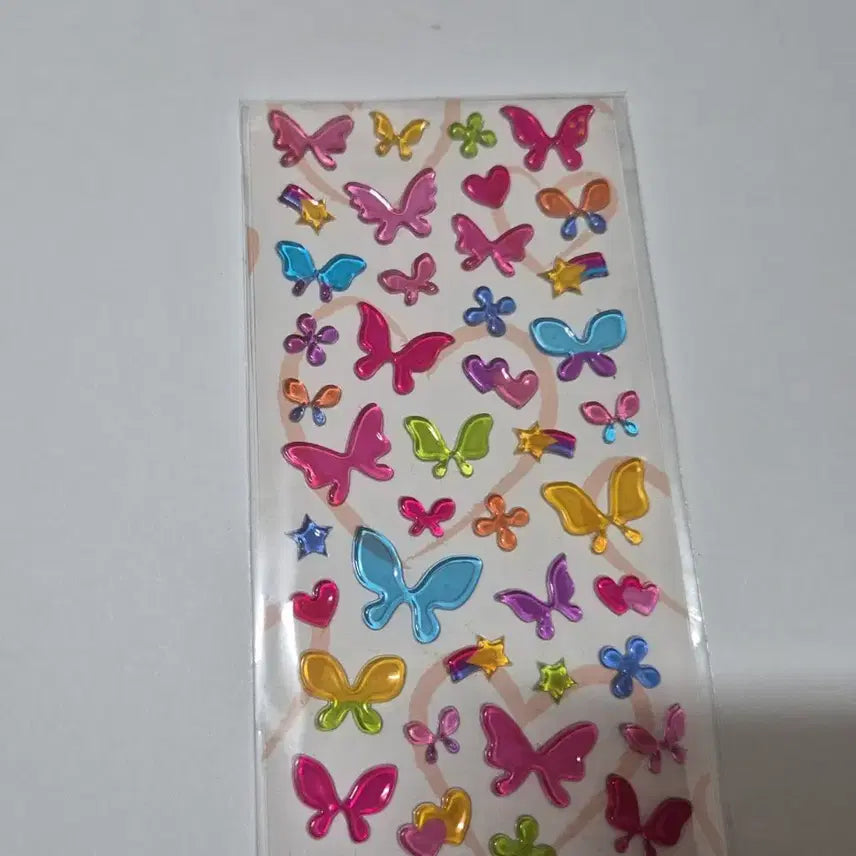 [BUNJANG] Classic Butterfly Transparent Sticker / 고전 나비 투명 스티커