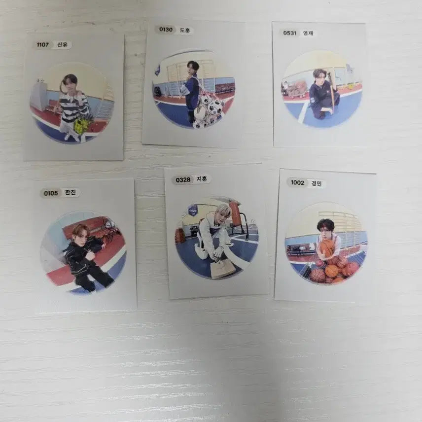 [BUNJANG] TWS Fanmeeting Official Limited Edition Sticker Set / 투어스띠부씰 팬미팅공식한정특전세트 투어스 tws