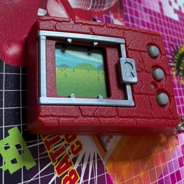 [BUNJANG] Digimon Virtual Pet (1997) Ver. 1 Red / (단순 작동확인) 디지몬 구벽돌 1997 ver.1 레드
