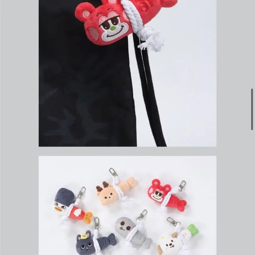 [BUNJANG] RIIZE Accompanying Charm Keyring MD Encore RIIZE Mongryongi Worakbam Tonyangdeok / (미개봉) 라이즈 액막이 키링 md 앙콘 리라즈 멍룡이 우락밤 토냥덕
