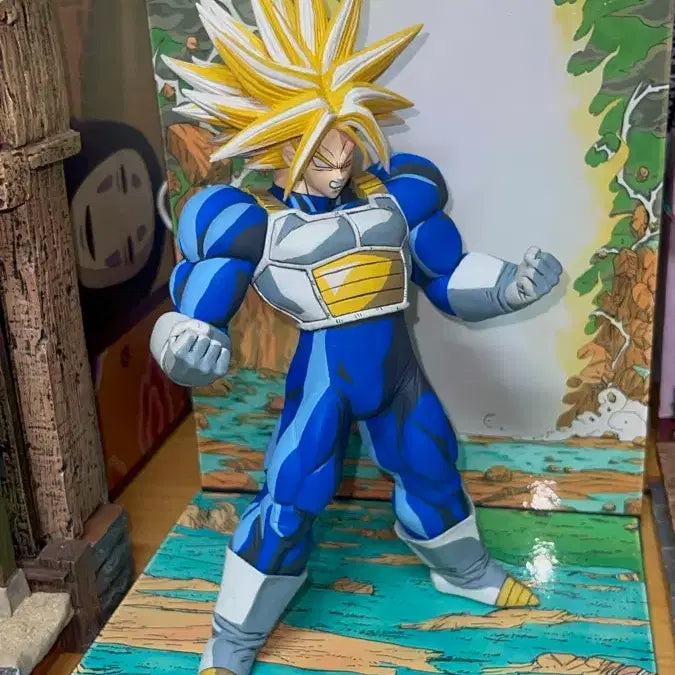 [BUNJANG] Trunks Figure Repaint / 트랭크스 피규어 리페인트