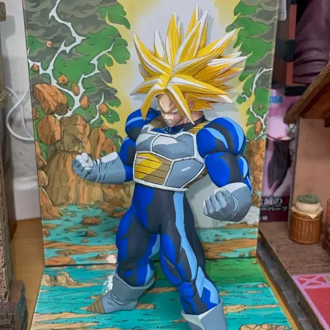 [BUNJANG] Trunks Figure Repaint / 트랭크스 피규어 리페인트