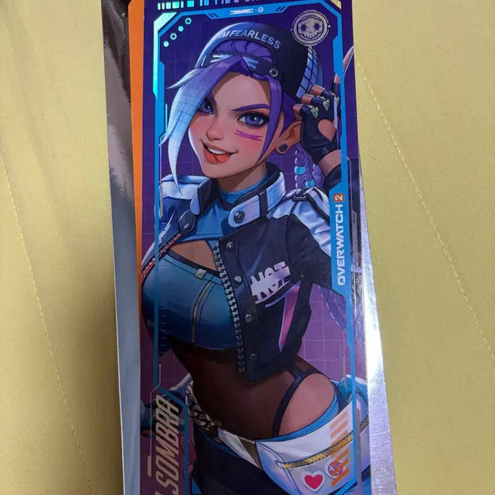 [BUNJANG] Overwatch x LE SSERAFIM Collaboration Sombra Photo Ticket Card / 오버워치 르세라핌 콜라보 솜브라 포토 티켓 카드