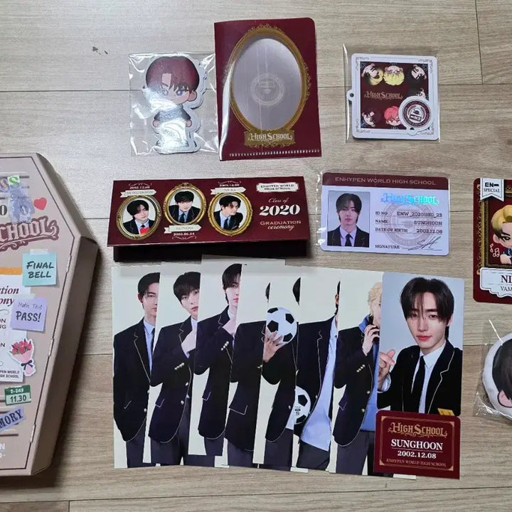 [BUNJANG] Enhypen World High School Special SP Card Sung-hoon / 엔하이픈월드 하이스쿨 성훈 스페셜 sp카드