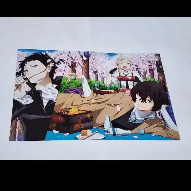 [BUNJANG] Phantom Thief Joker &amp; Bungo Stray Dogs A3 Double-Sided Poster / 괴도 조커 &amp; 문스독 (A3 양면) 포스터