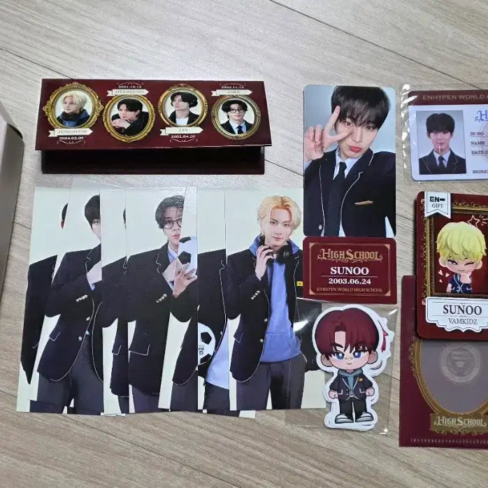 [BUNJANG] ENHYPEN WORLD High-School Sunoo Special Magnet / 엔하이픈월드 하이스쿨 선우 스페셜