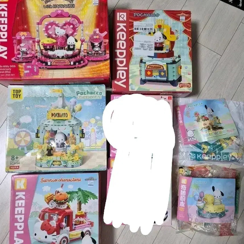 [BUNJANG] Kipli Toptoy Pochacco Block Bundle Set (Sealed) / 키플리, 탑토이 포차코 블럭 일괄판매, 미개봉새상품(택포)