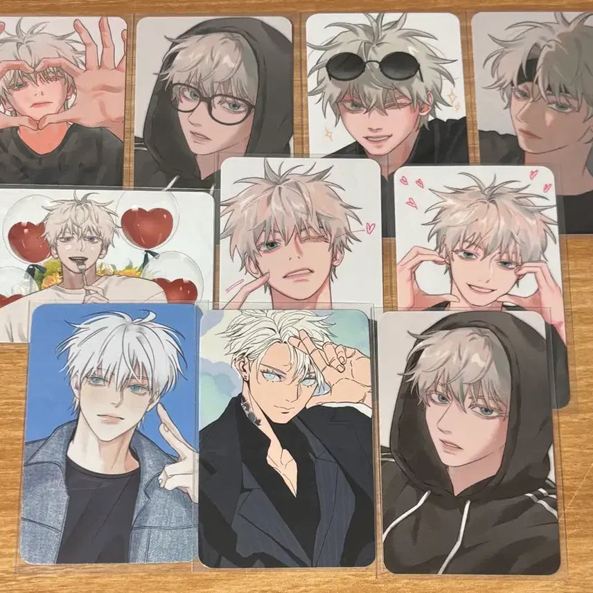 [BUNJANG] Jujutsu Kaisen Gojo Satoru Photocard Bundle Set / 주술회전 고죠 포카 비공굿 양도