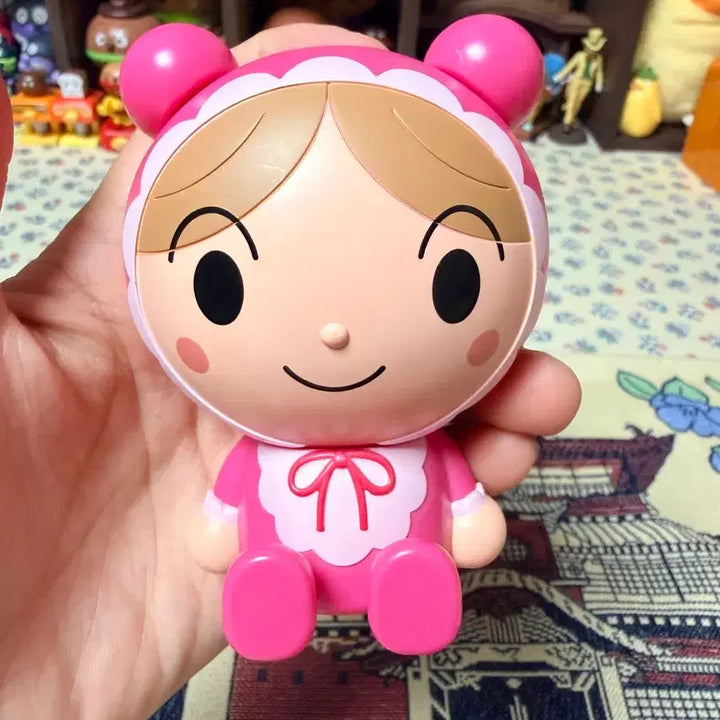 [BUNJANG] Anpanman Akachan Melonpan Musume Rattle Kapu Kyara Mascot Gacha / 호빵맨 아카짱 메론빵소녀 딸랑이 카푸캬라 마스코트 가챠