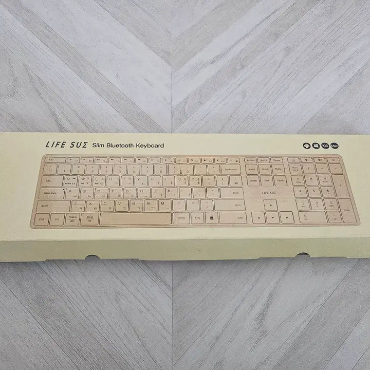 [BUNJANG] LIFE SUZ Slim Bluetooth Keyboard / LIFE SUZ 슬림 블루투스 키보드