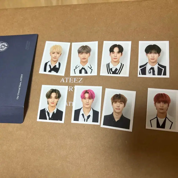 [BUNJANG] ATEEZ ATINY 2nd Gen ID Photo Full Set / 에이티즈 ATINY 2기 증명사진 풀세트