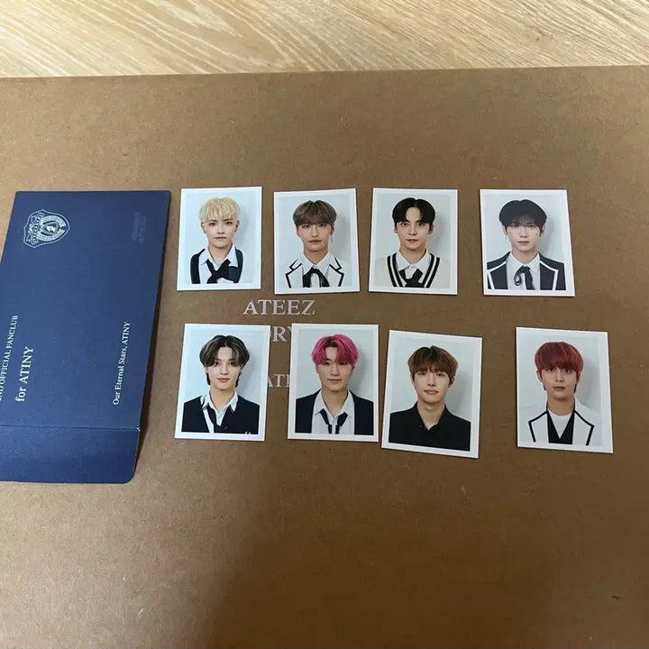 [BUNJANG] ATEEZ ATINY 2nd Gen ID Photo Full Set / 에이티즈 ATINY 2기 증명사진 풀세트