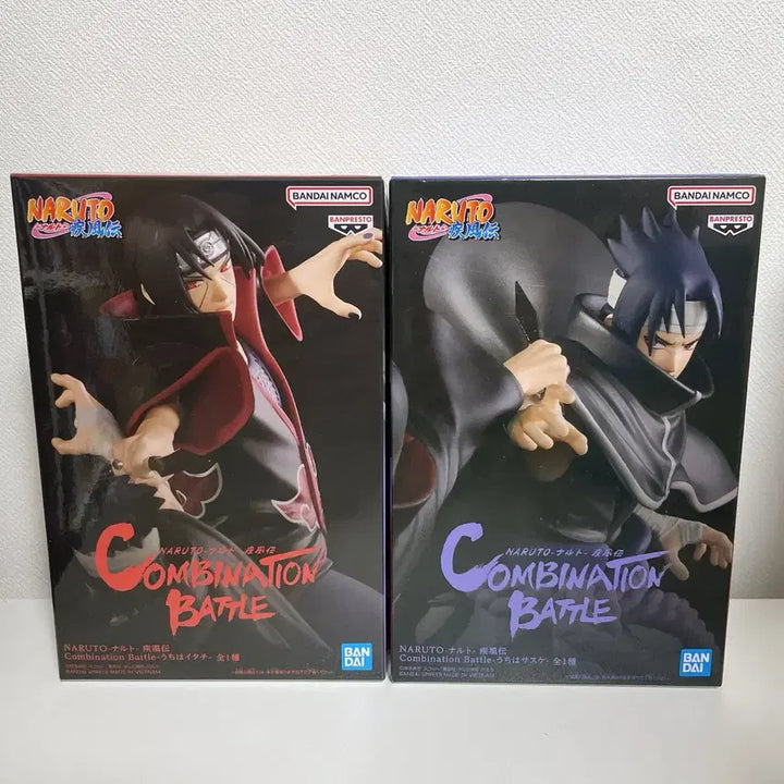 [BUNJANG] Naruto Itachi &amp; Sasuke Combination Battle Figure Bundle Set / 일괄 나루토 이타치 사스케 피규어 콤비네이션 배틀