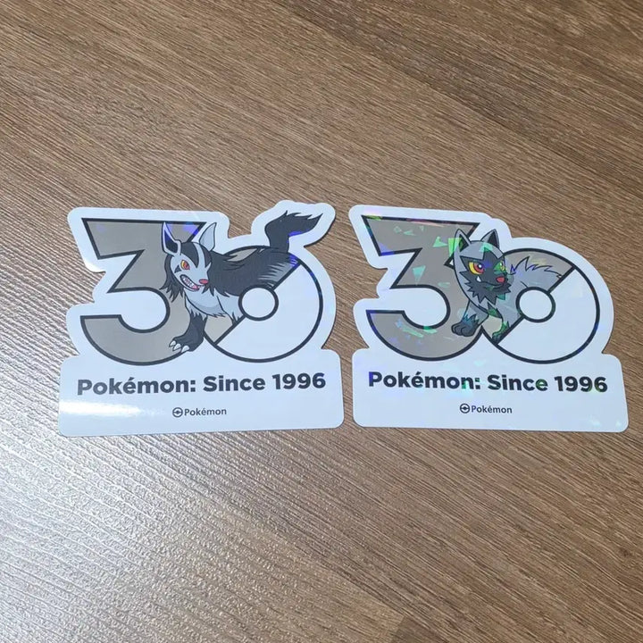 [BUNJANG] Pokemon 30th Anniversary Sticker Pochana, Graena Evolution / 포켓몬 30주년 스티커 포챠나 그라에나 진화