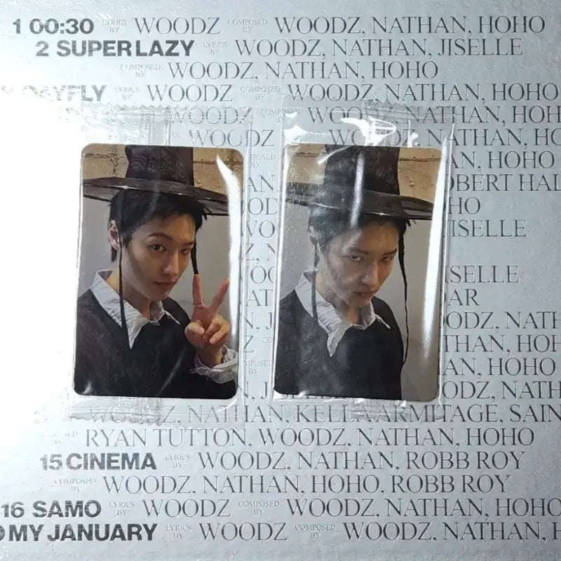 [BUNJANG] Woodz Cho Seung Youn POB 2 + Sealed Album 2 Set / 우즈 조승연 미공포2+미개봉 앨범2