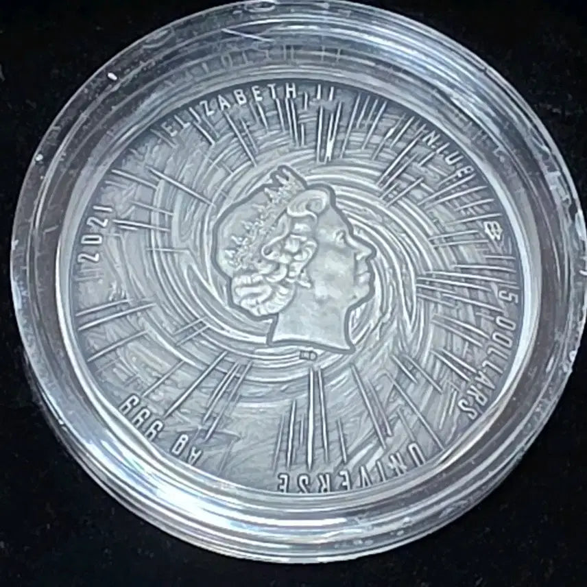 [BUNJANG] Black Hole Universe 2oz Silver Coin / 블랙홀 UNIVERSE 2온스 은화