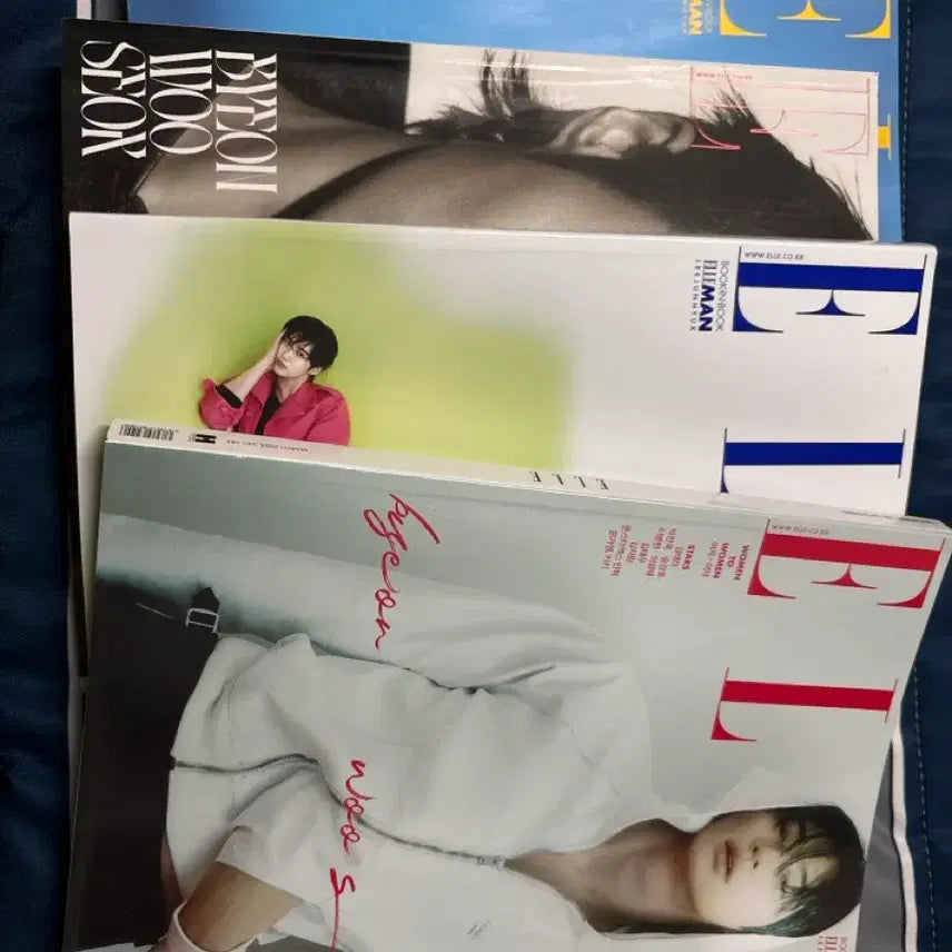 [BUNJANG] Byun Woo-seok Elle Korea 5-Volume Set / 변우석 엘르화보 전체 타입