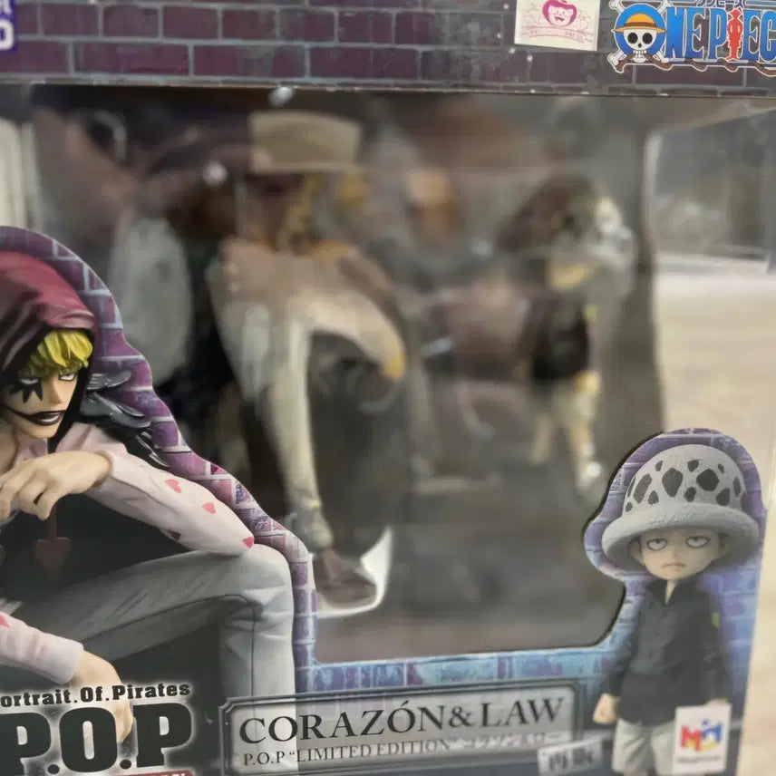 [BUNJANG] One Piece Limited Figure - Corazon &amp; Law / 원피스 리미티드 피규어 코라손 로우
