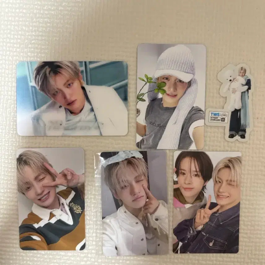 [BUNJANG] TWS Jihoon Lenticular Photocard Bundle Set / 투어스 지훈 포카 렌티큘러 일괄판매