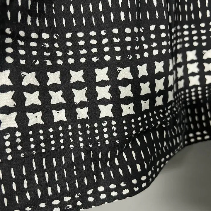 [BUNJANG] Pattern Mini Skirt - One Size / 패턴 미니스커트 프리사이즈