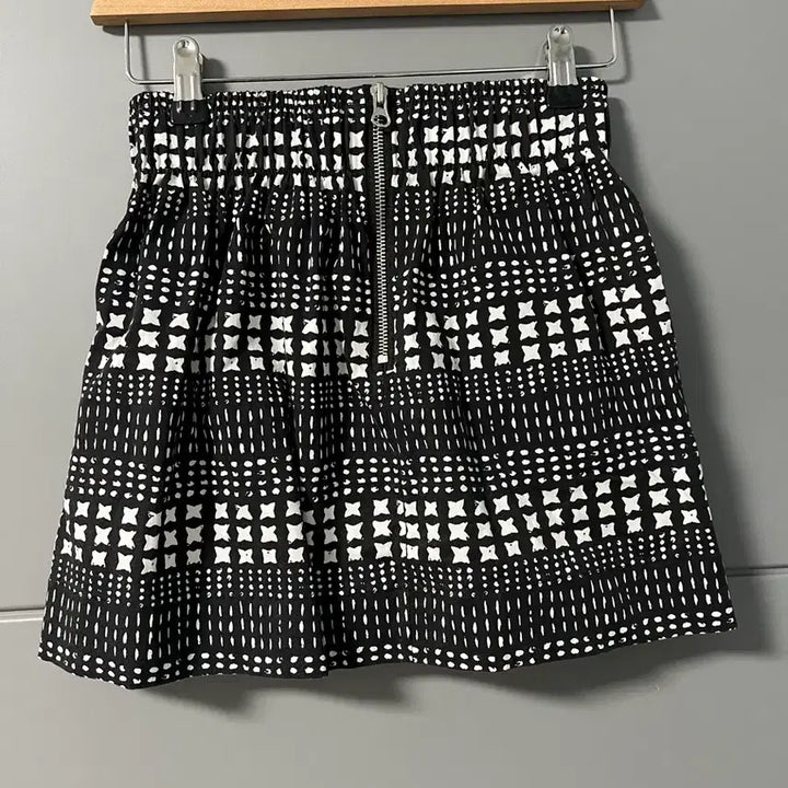 [BUNJANG] Pattern Mini Skirt - One Size / 패턴 미니스커트 프리사이즈